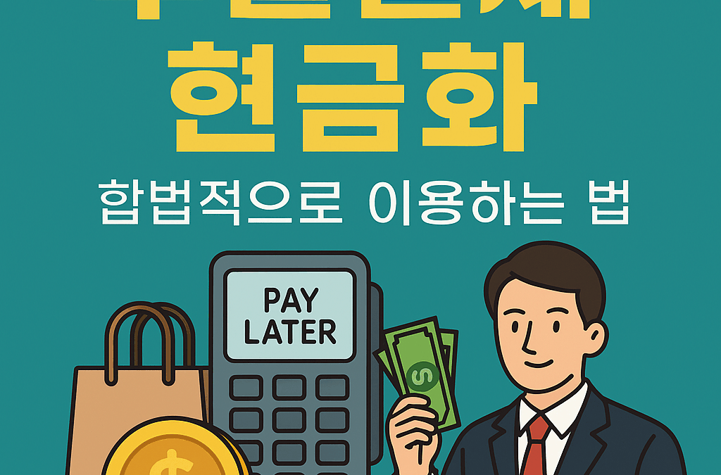 “후불결제 현금화, 해봐도 될까?”