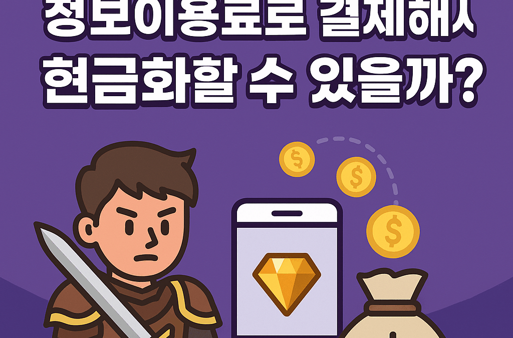 리니지M 다이아, 돈으로 바꿀 수 있어요?
