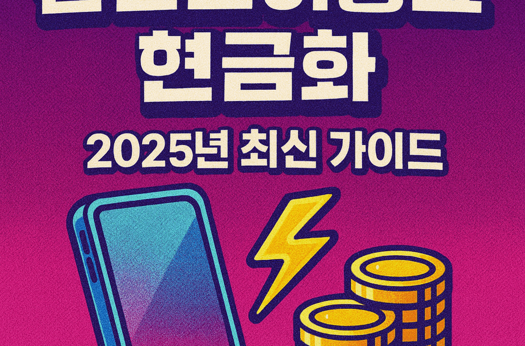 콘텐츠이용료 현금화? 나도 써봤어요!